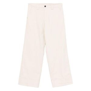 WHITE SAND Women's Wide Leg Cropped Pants Women Beige